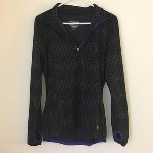Black Workout Jacket/Sweater (Marika Tek)